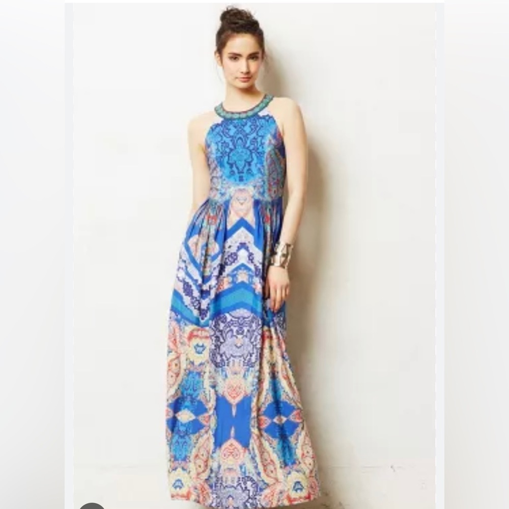 EUC Anthropologie Ranna Gill maxi size 6